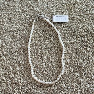 J.Crew Ivory Fresh Water Pearl Necklace